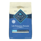Blue Buffalo Life Protection Formula Natural Adult Dry Dog Food, Chicken and Brown Rice 30-lb Chicken & Brown Rice 30 Pound (Pack of 1)